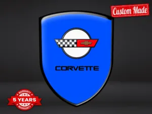 Corvette Stickerdruck Professionell Drift Minimalistisch